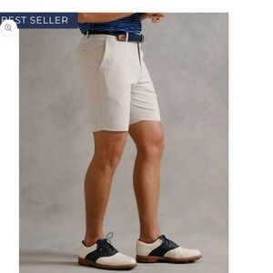 B Draddy Mens Zac Sport Shorts Color Oyster Breathable Performance Size 34